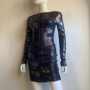 Cut 25 Sequin in Bodycon Dress